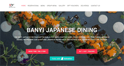 Desktop Screenshot of banyijapanesedining.com