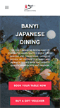Mobile Screenshot of banyijapanesedining.com